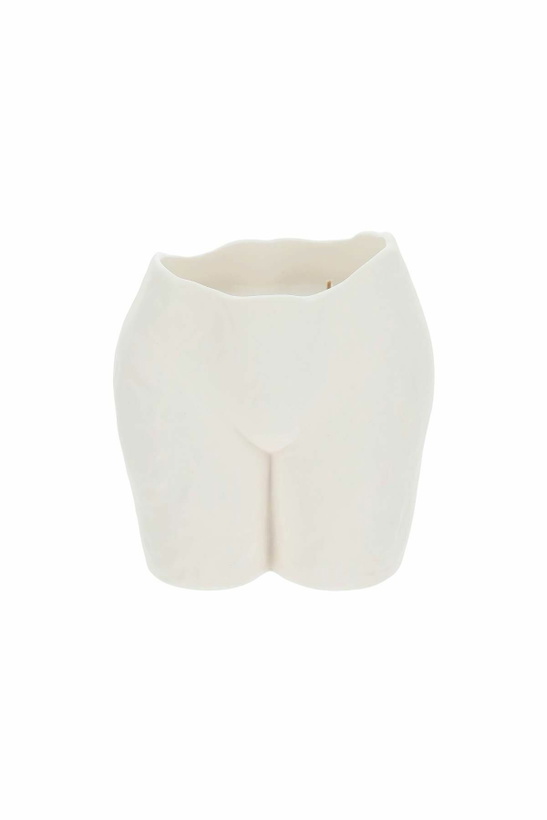 Photo: ANISSA KERMICHE popotin candle White