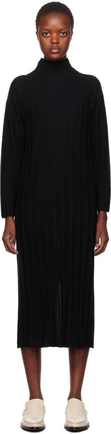 Max Mara Leisure Black Arezzo Midi Dress