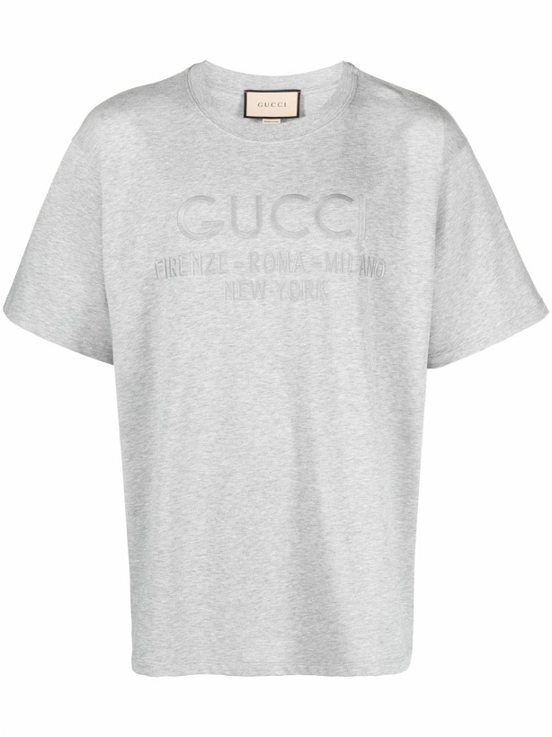 Photo: GUCCI - Oversized Cotton T-shirt
