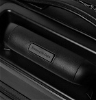 Ermenegildo Zegna - Pelle Tessuta Leather Carry-On Suitcase - Men - Black