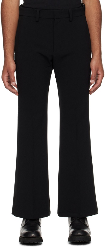 Photo: ATTACHMENT Black Flared Trousers