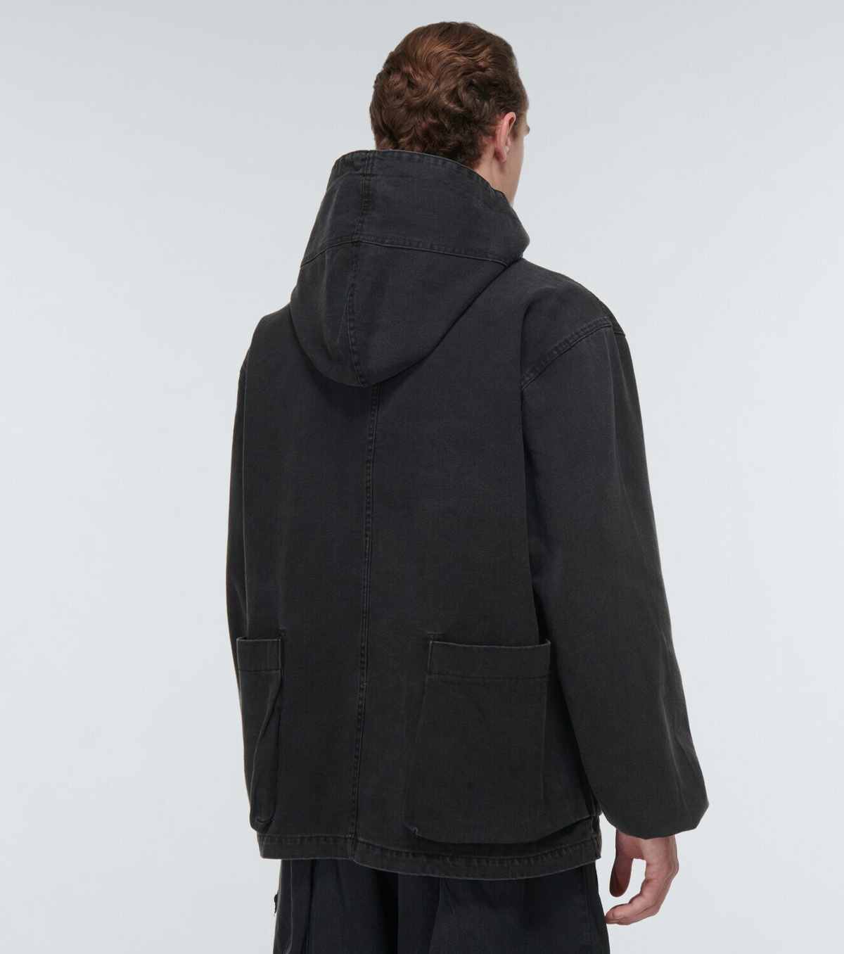 The Frankie Shop Cliff denim hoodie