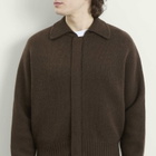 Entire Studios Men's Marla Knitted Bomber Jacket in Dirt