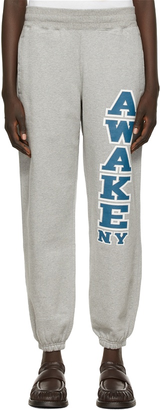 Photo: Awake NY Grey Victory Lounge Pants