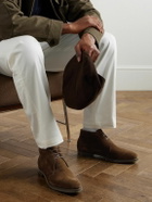 Edward Green - Shanklin Suede Chukka Boots - Brown