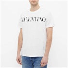 Valentino Men's Logo T-Shirt in White/Black