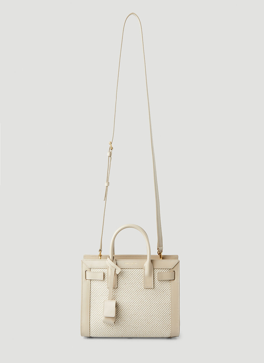 Saint Laurent Cream nano Sac De Jour bag