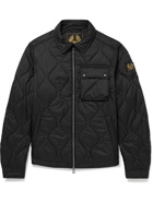 Belstaff - Wayfare Logo-Appliquéd Quilted Ripstop Jacket - Black