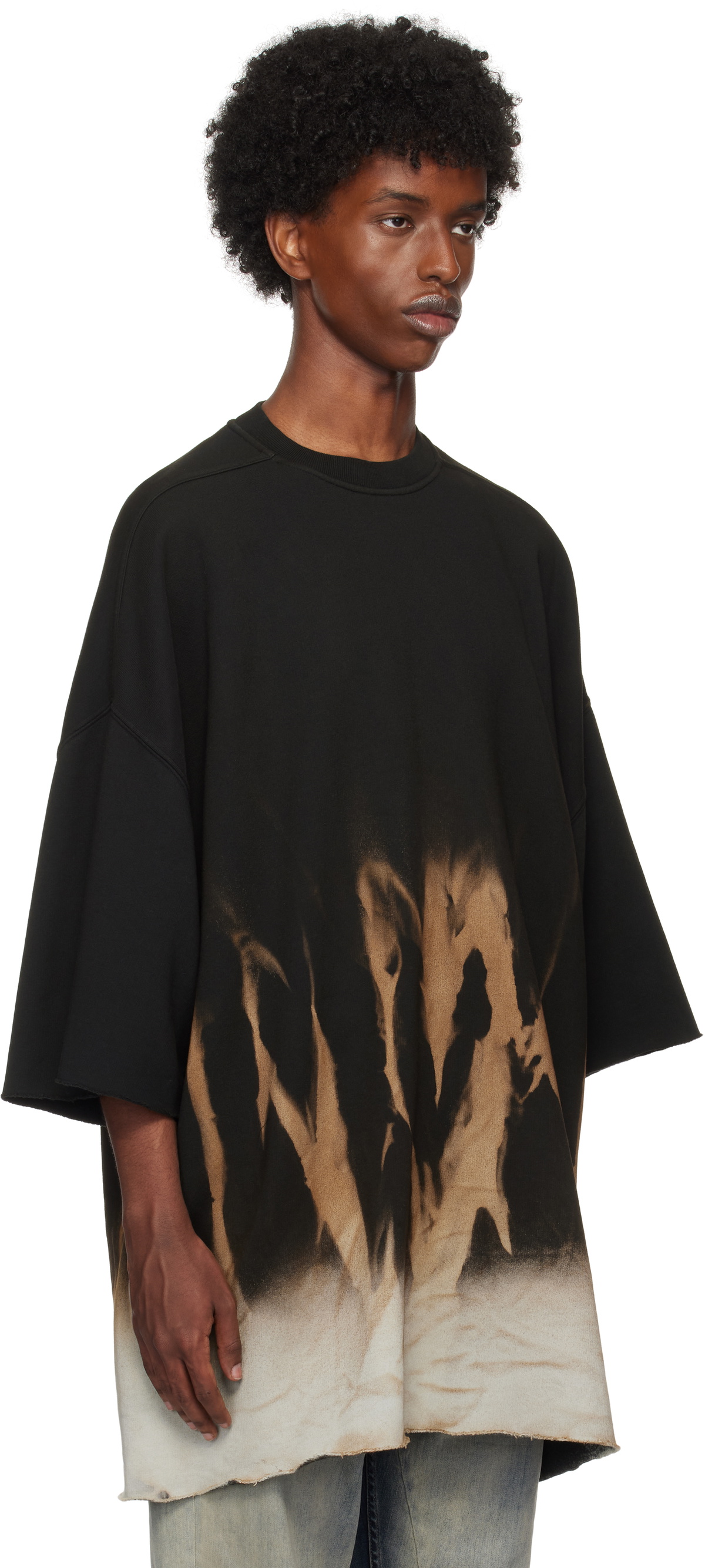 Rick Owens DRKSHDW Black Porterville Tommy T-shirt Rick Owens Drkshdw