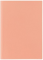 Smythson Orange Panama Soho Notebook