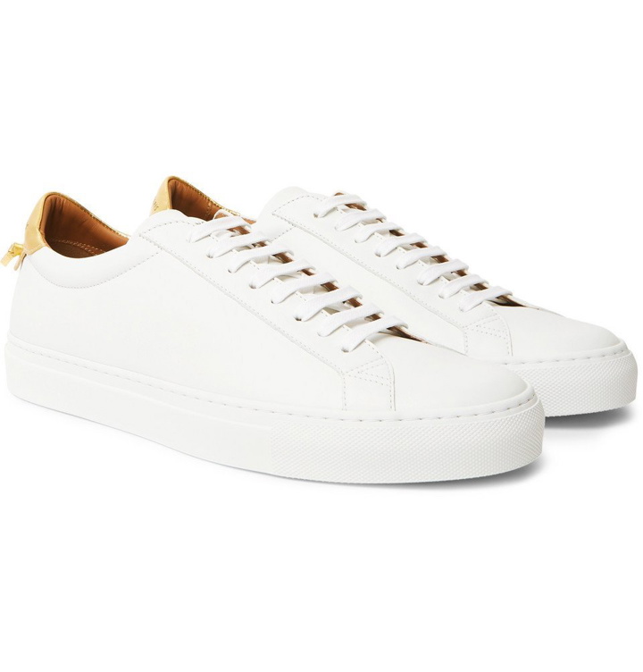 Photo: Givenchy - Urban Street Leather Sneakers - White