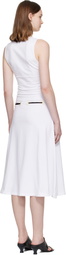 Paloma Wool White Suni Midi Dress