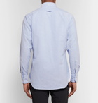 Thom Browne - Slim-Fit Button-Down Collar Cotton Oxford Shirt - Men - Light blue