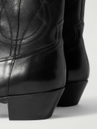 CELINE - Leather Chelsea Boots - Black