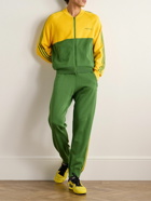 adidas Originals - Wales Bonner Crochet-Trimmed Cotton Track Jacket - Yellow
