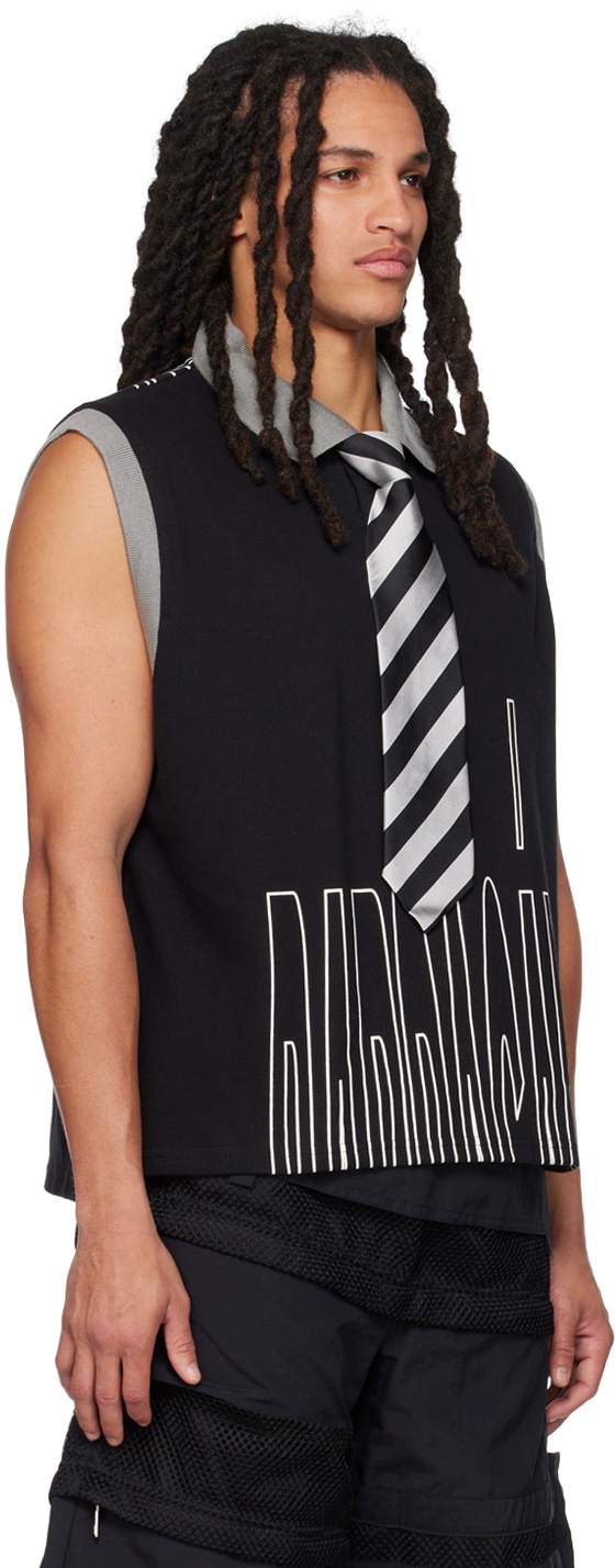 BARRAGÁN SSENSE Exclusive Black Polo