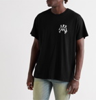 AMIRI - Logo-Print Cotton-Jersey T-Shirt - Black