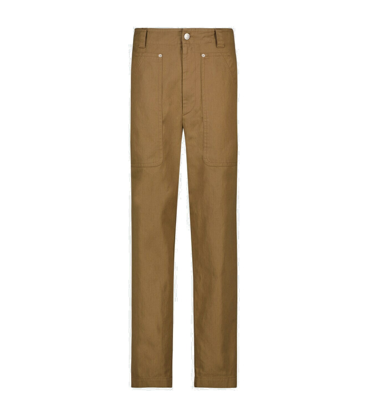 Isabel Marant - Pablo Straight-Leg Cotton-Canvas Trousers