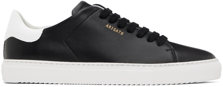 Photo: Axel Arigato Black Clean 90 Vegan Leather Sneakers