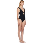 Toteme Black Brenta One-Piece Swimsuit