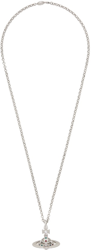 Photo: Vivienne Westwood Silver New Small Orb Pendant Necklace