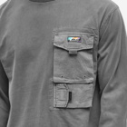 Manastash Men's Long Sleeve Armor T-Shirt in Black