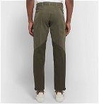 Arc'teryx Veilance - Apparat Slim-Fit Cotton and Nylon-Blend Trousers - Army green