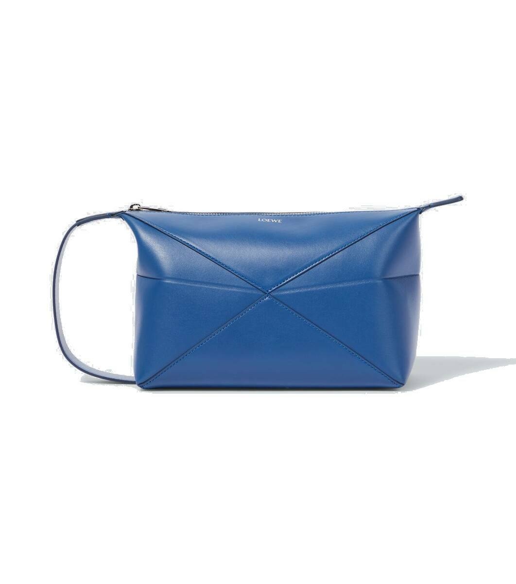 Photo: Loewe Puzzle Fold leather toiletry bag