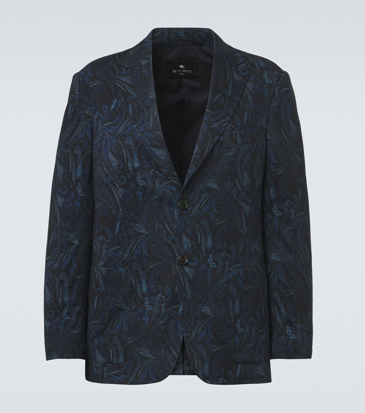 Etro Paisley wool-blend jacquard blazer