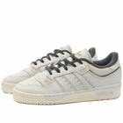 Adidas Rivalry 86 Low 2.5 Sneakers in Talc/Carbon/Cream White