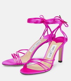 Jimmy Choo - Antia 85 satin sandals