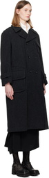 Comme des Garçons Comme des Garçons Gray Large Side Pocket Coat