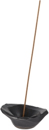 Yellow Nose Studio Black Incense Holder
