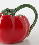Bordallo Pinheiro Tomate ceramic pitcher