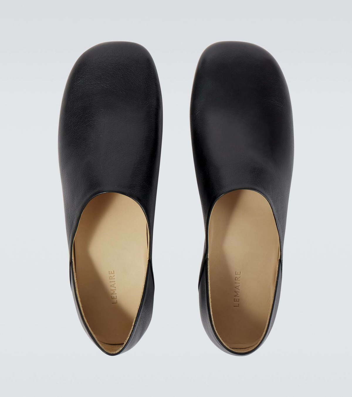 Lemaire Leather slippers