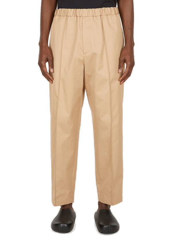 Photo: Classic Straight Leg Pants in Beige