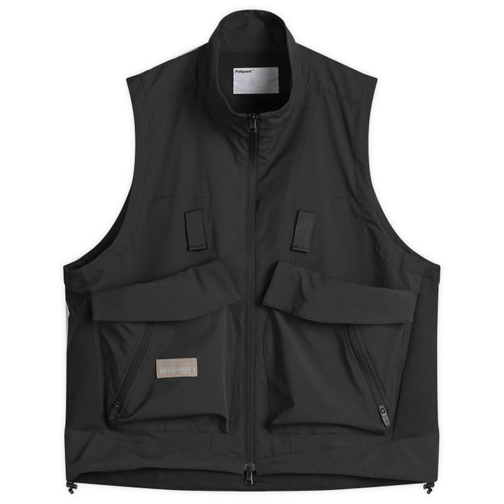 Photo: Poliquant Men's Packable Multiple Functions Vest in Black