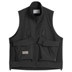 Poliquant Men's Packable Multiple Functions Vest in Black