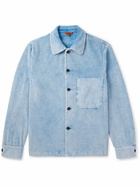 Barena - Cedrone Cotton-Corduroy Overshirt - Blue