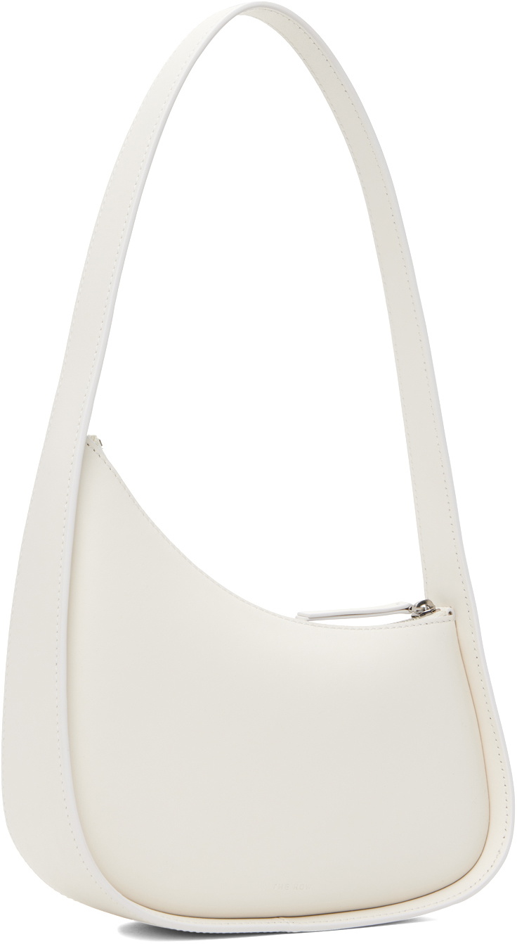 The Row Off-White Half Moon Bag The Row