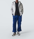 And Wander Paneled PU raincoat