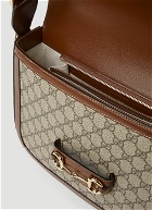 Gucci - Horsebit Shoulder Bag in Beige