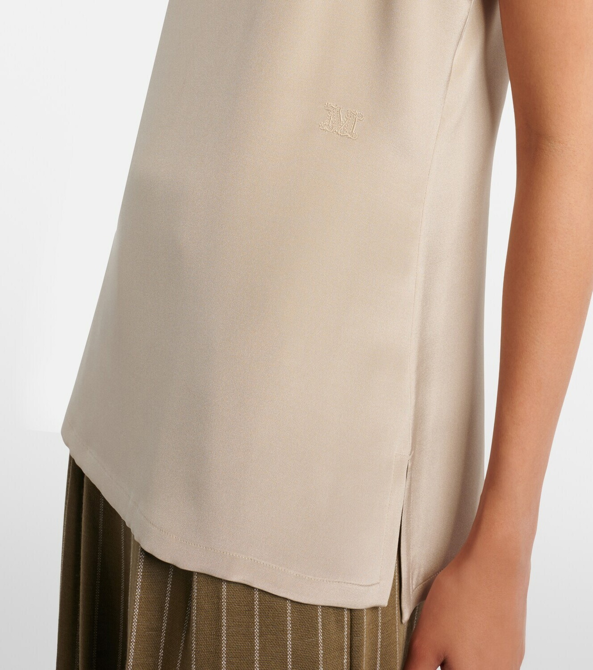 Max Mara Silk crêpe de chine top