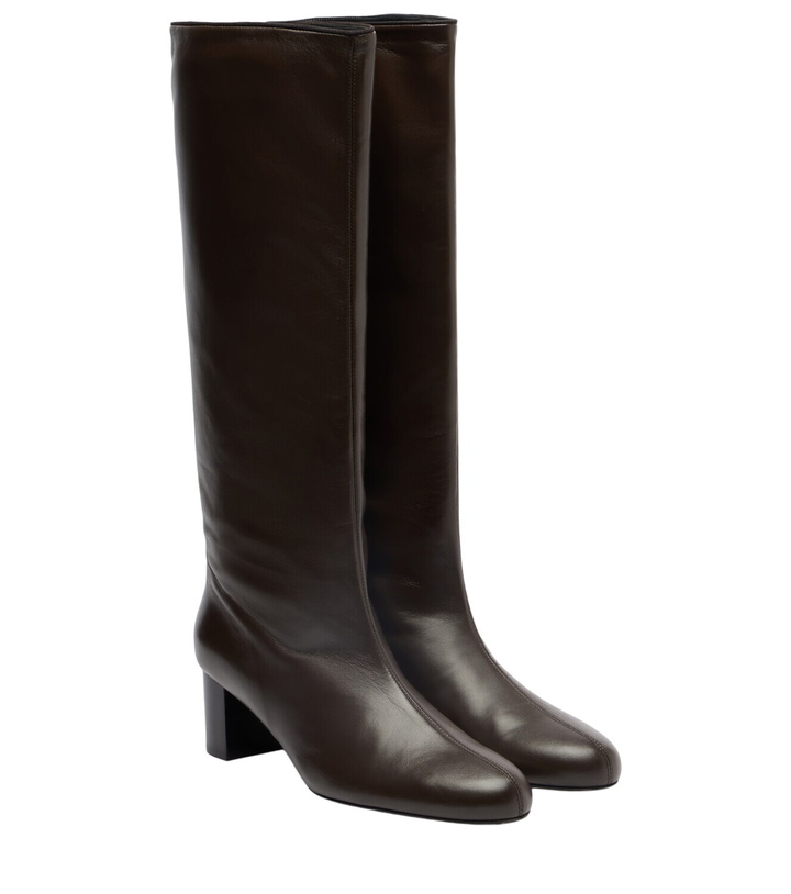 Photo: Toteme Downtown leather knee-high boots