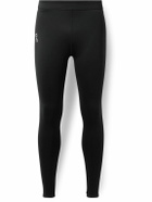 ON - Stretch Recycled-Jersey Running Tights - Black