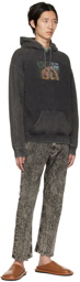 Carne Bollente SSENSE Exclusive Black 'Stay Curious' Hoodie