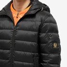 Belstaff Men's Stadia Jacket in Black/Signal Orange