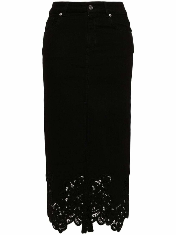 Photo: ERMANNO - Lace Midi Skirt
