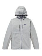 PATAGONIA - Better Sweater Recycled Fleece-Back Knitted Hooded Jacket - Gray