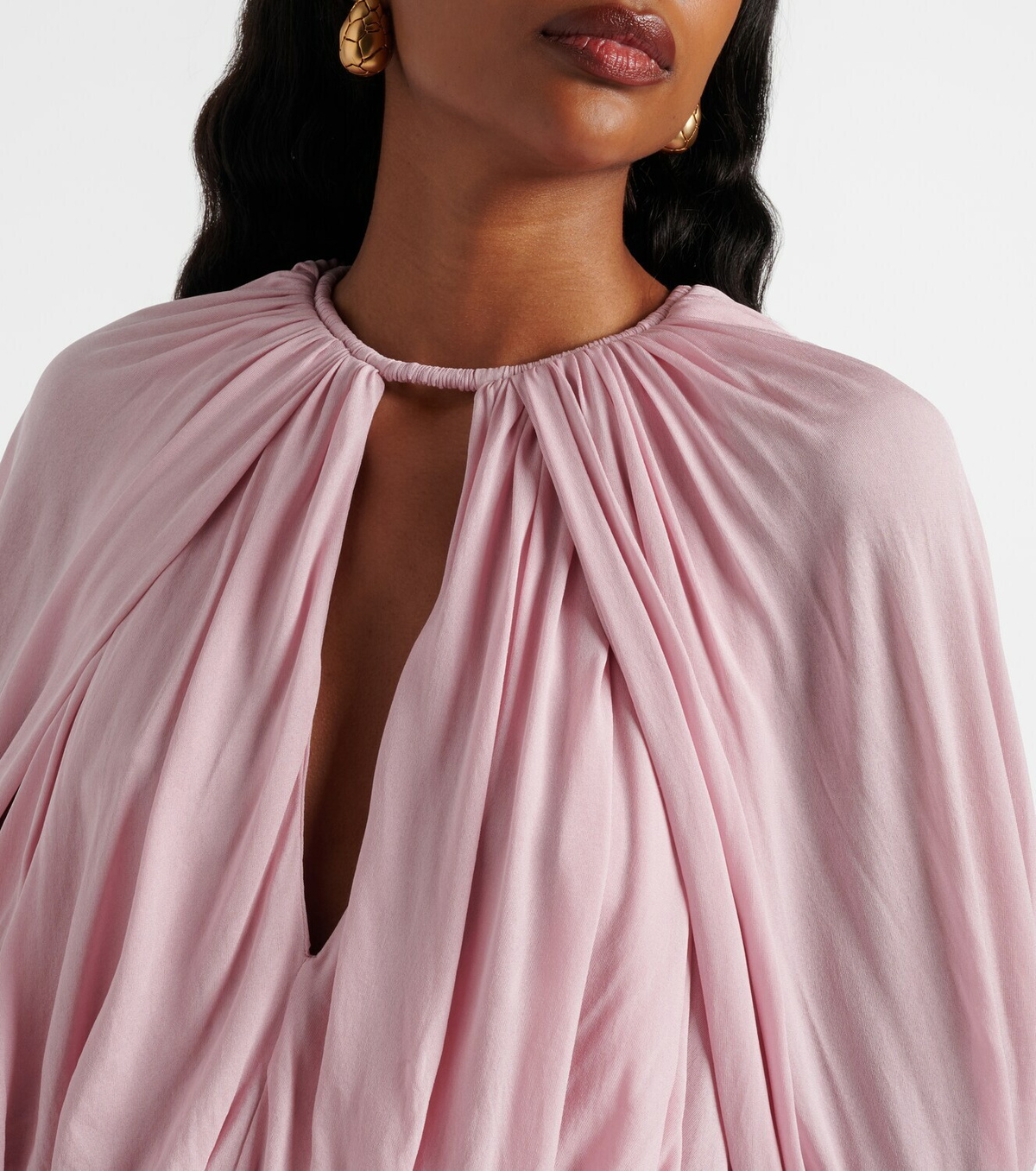 Zimmermann Alchemy caped draped blouse